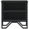 Nachttisch Zlatinca schwarz 40x30x40cm (Spanplatte)