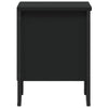 Nachttisch Zlatinca schwarz 40x30x40cm (Spanplatte)