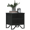 Schwarze Nachttische Zlatinca 40x30x40cm (2 Stk. Holz)