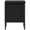 Schwarze Nachttische Zlatinca 40x30x40cm (2 Stk. Holz)