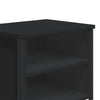 Schwarze Nachttische Zlatinca 40x30x40cm (2 Stk. Holz)