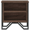 Brauner Nachttisch Zlatinca 40x30x40cm (Spanplatte)