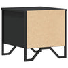 Schwarze Nachttische Victory 40x41x40cm (2 Stück, Holz)