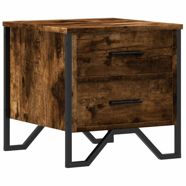 Nachttisch Victory 40x41x40cm aus Räuchereiche (Holz)