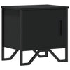 Schwarzer Nachttisch Nerolad 40x30x40cm (Spanplatte)