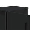 Schwarzer Nachttisch Nerolad 40x30x40cm (Spanplatte)