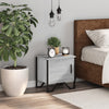 Nachttisch Nerolad grau 40x30x40cm (Holz)