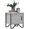 Nachttisch Nerolad grau 40x30x40cm (Holz)