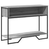 Grauer Konsolentisch Iacovache 100x35x74,5cm (Holz)