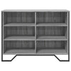 Graues Sideboard Dalian 101x35,5x74,5cm (Holz)