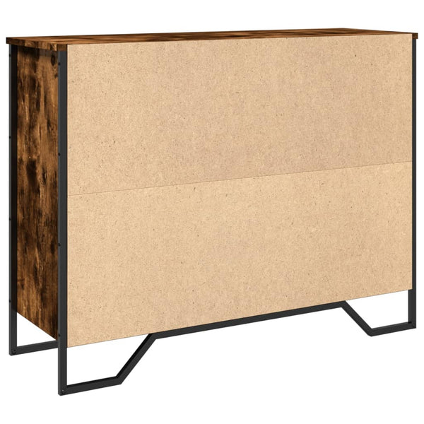 Räuchereiche-Anrichte Magdalina 97x32,5x74,5cm (Holz)