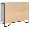 Graues Sideboard Magdalina 97x32,5x74,5cm (Holz)