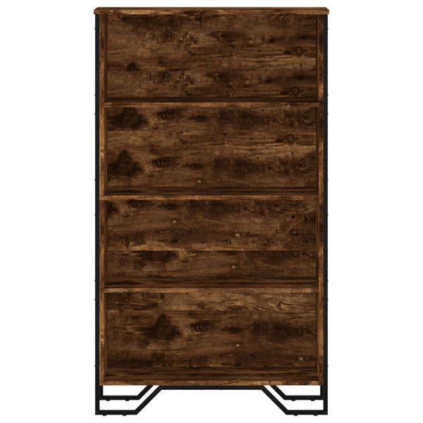 Savutammi kirjahylly Roboiu 80x31x137,5cm (puinen)