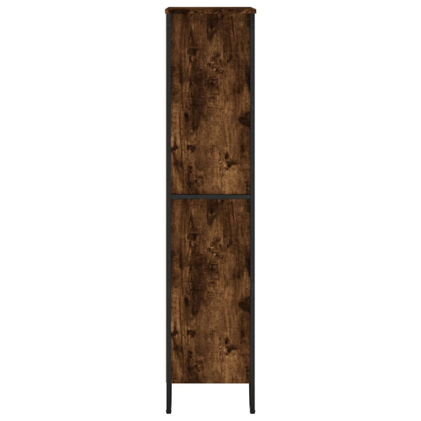 Savutammi kirjahylly Roboiu 80x31x137,5cm (puinen)