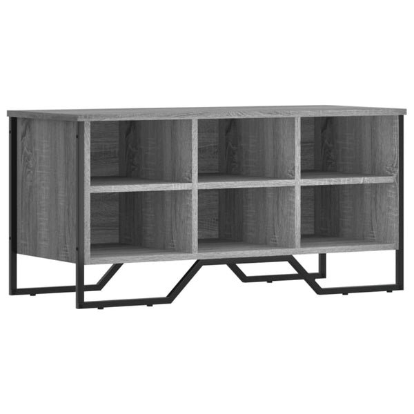 Harmaa kenkäkaappi Pascuta 90x38x45,5cm (puinen)