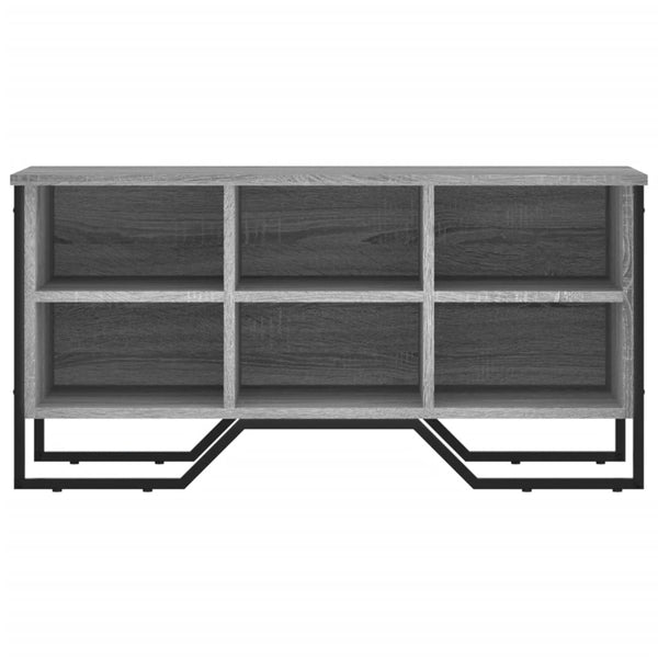 Harmaa kenkäkaappi Pascuta 90x38x45,5cm (puinen)