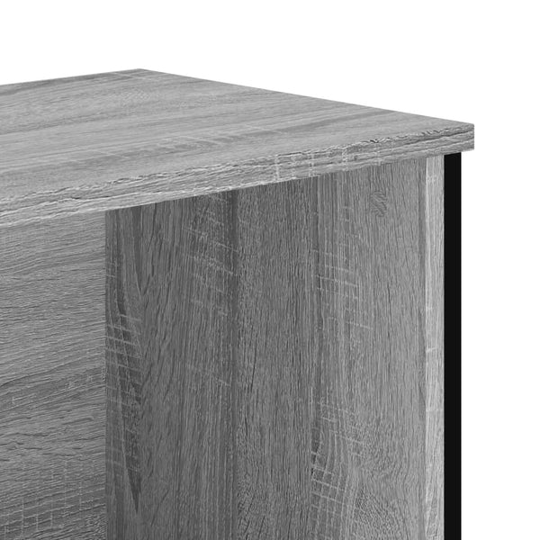 Harmaa kenkäkaappi Pascuta 90x38x45,5cm (puinen)