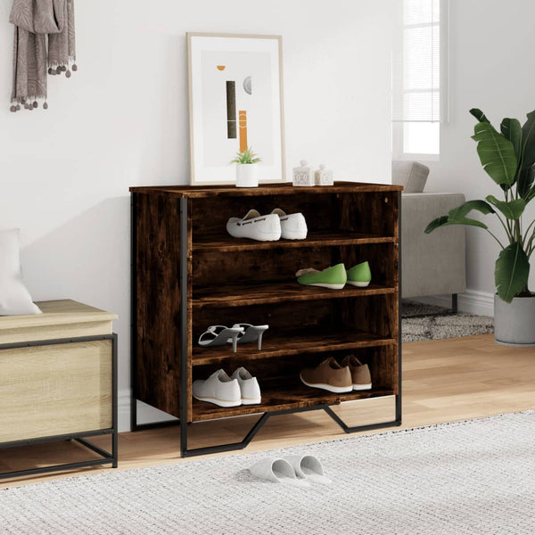Räuchereichenschuhschrank Verona 80x38x78 (Holz)