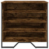 Räuchereichenschuhschrank Verona 80x38x78 (Holz)