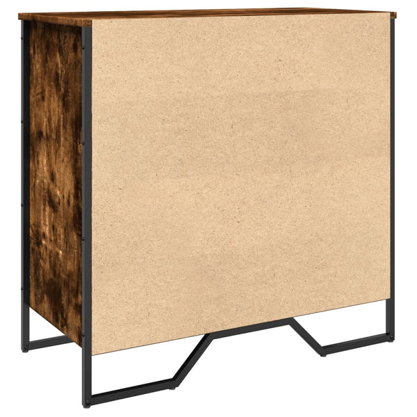 Räuchereichenschuhschrank Verona 80x38x78 (Holz)