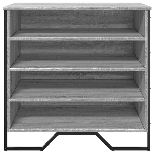 Grauer Schuhschrank Veronas 80x38x78cm (Holz)