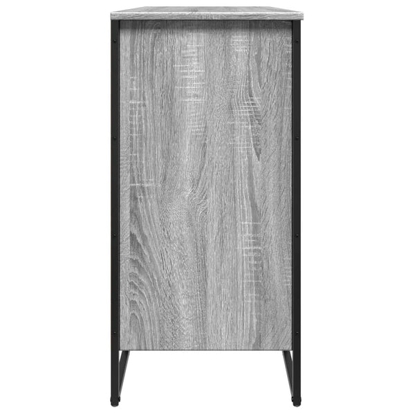 Grauer Schuhschrank Veronas 80x38x78cm (Holz)