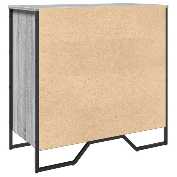 Grauer Schuhschrank Veronas 80x38x78cm (Holz)