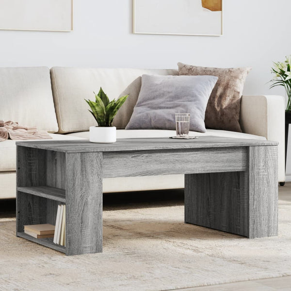 Harmaa sohvapöytä Zaraza 102x55x42cm (puinen)