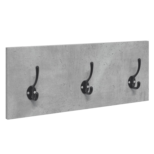 Betongraues Dielenmöbel-Set Pinea 4-teilig (Holz)