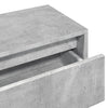 Betongraues Dielenmöbel-Set Pinea 4-teilig (Holz)