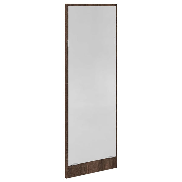 Braune Garderobenserie Pinea (4-teilig, Eiche massiv)
