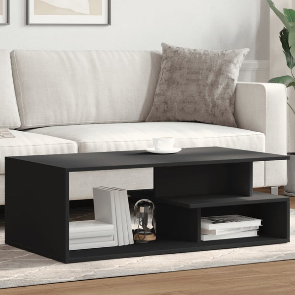 Couchtisch Larisa 102x55x35cm (Holz), schwarz