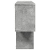 Betoninharmaa seinähylly Jalyn 100x20x53cm (lastulevy)