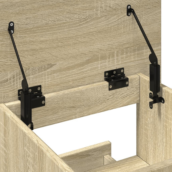 Ghica Rednerpult aus Holz, Rollen/Box 55x55x107cm