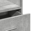 Ghican Rednerpult grau, Rollen/Box, Maße 55x55x107cm (Holz)