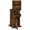 Rednerpult Ghican 55x55x107cm Rollen/Schublade (Holz)