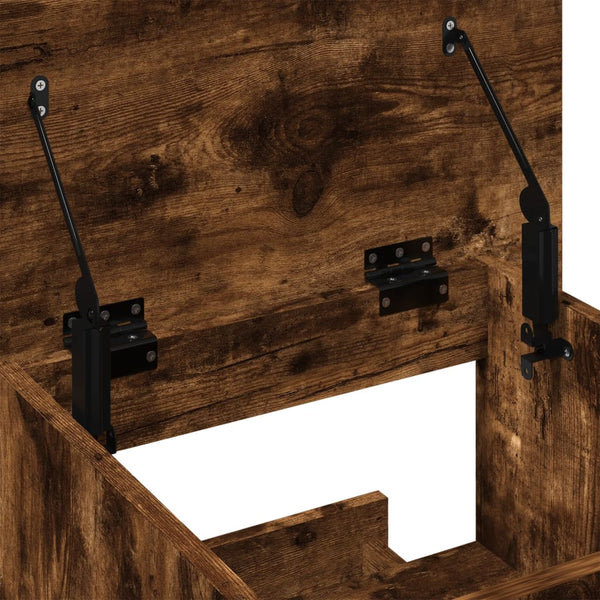 Rednerpult Ghican 55x55x107cm Rollen/Schublade (Holz)
