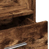 Rednerpult Ghican 55x55x107cm Rollen/Schublade (Holz)