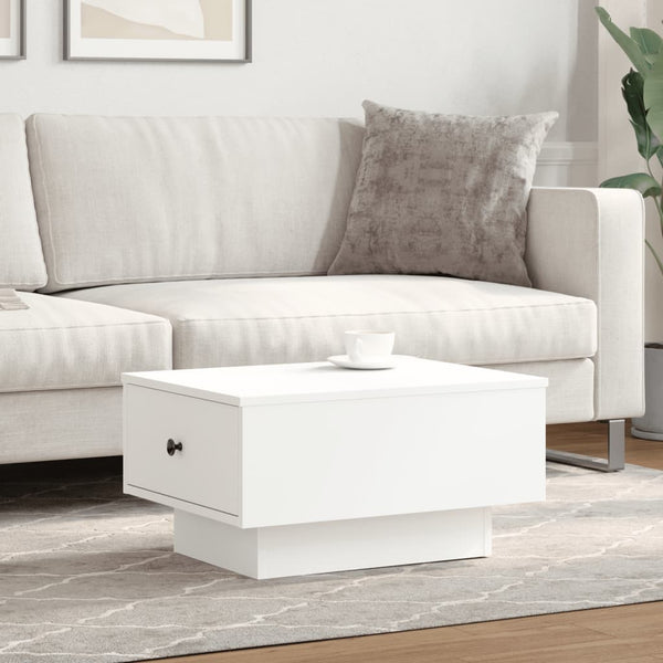 Weißer Couchtisch Eleganta 60x45x31cm (Holz)