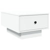 Weißer Couchtisch Eleganta 60x45x31cm (Holz)