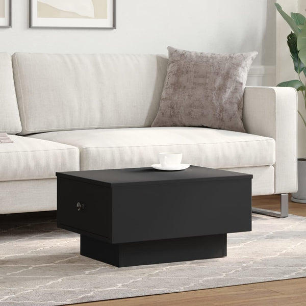 Schwarzer Couchtisch Eleganta 60x45x31cm (Holz)