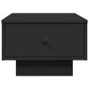 Schwarzer Couchtisch Eleganta 60x45x31cm (Holz)