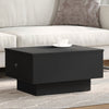 Schwarzer Couchtisch Eleganta 60x45x31cm (Holz)