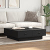 Schwarzer Couchtisch Eleganta 90x90x28cm (Spanplatte)