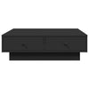 Schwarzer Couchtisch Eleganta 90x90x28cm (Spanplatte)
