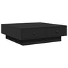Schwarzer Couchtisch Eleganta 90x90x28cm (Spanplatte)