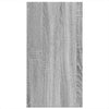 Grauer Waschbeckenunterschrank Deniu 63x29x55cm (Holz)