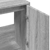 Grauer Waschbeckenunterschrank Deniu 63x29x55cm (Holz)