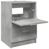 Waschtischunterschrank Francis 40x37x59cm betongrau (Holz)