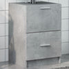 Waschtischunterschrank Francis 40x37x59cm betongrau (Holz)